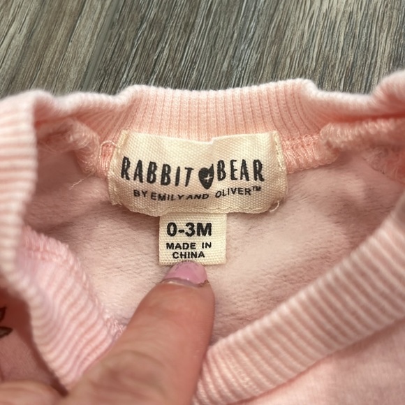 Baby flower sweater - Picture 3 of 5